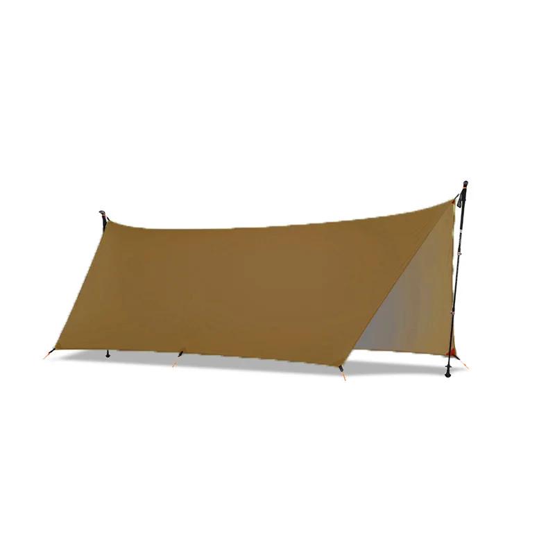 FLAME'S CREED 15D – tente de Camping en Nylon et Silicone, bâche de protection contre la pluie, les