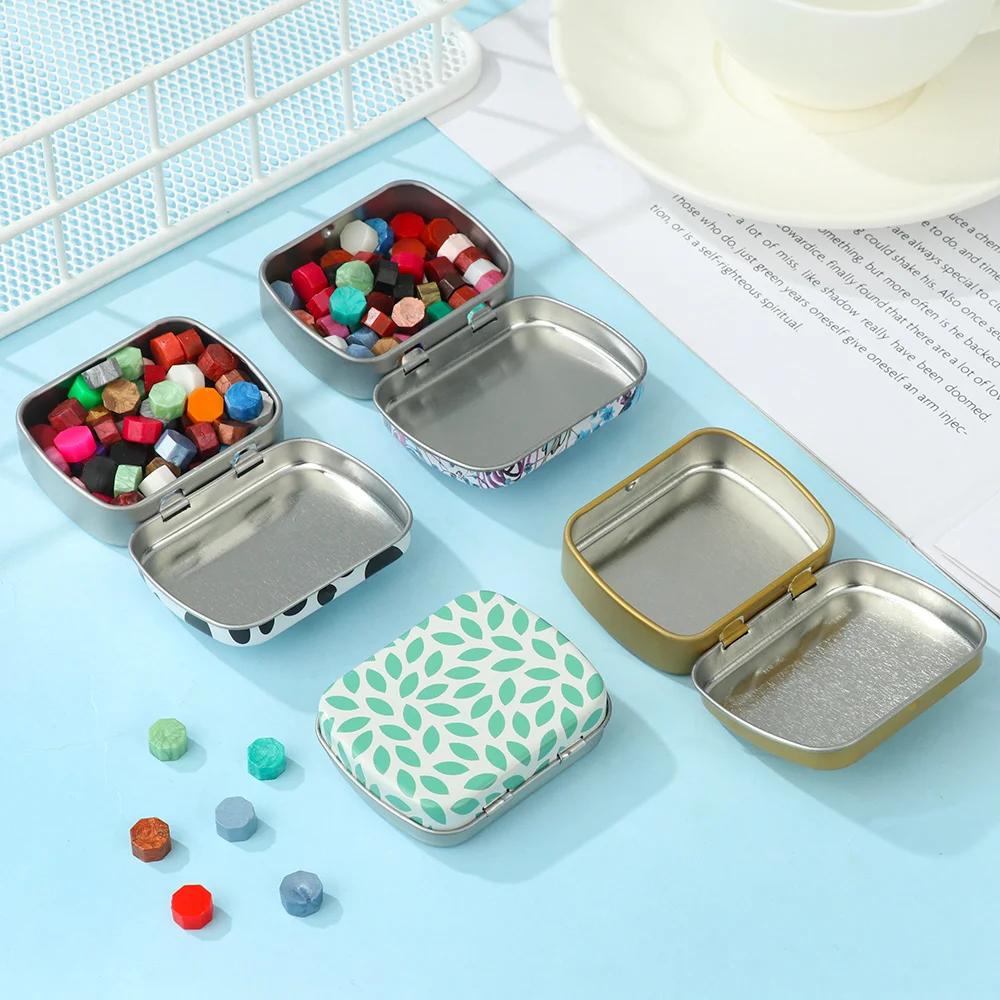 Mini boîte en métal 18 boîtes d'emballage scellées, boîte à bonbons pour bijoux, petites boîtes de r
