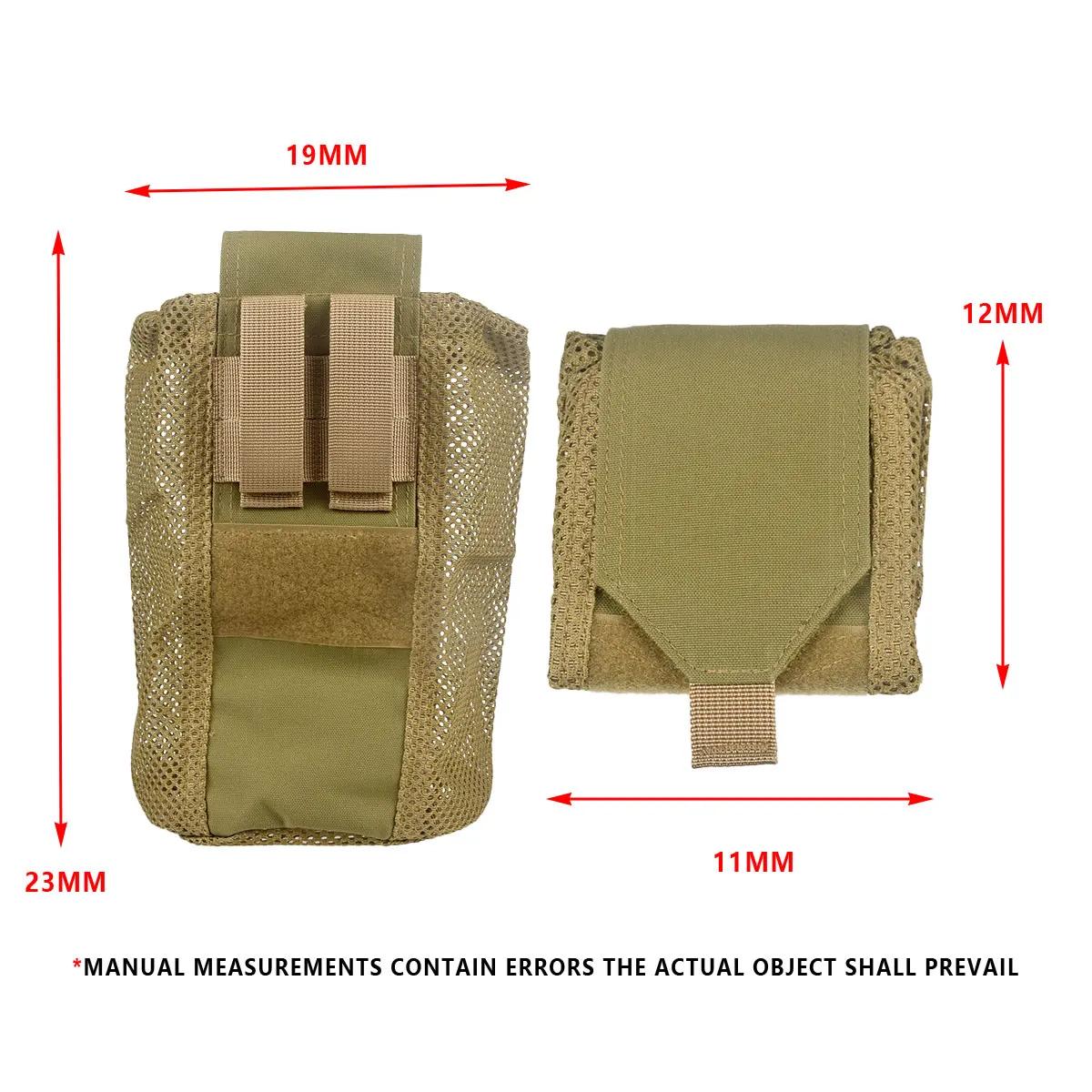EDC Dull-Sacs de chasse pliables pour le sport en plein air, mini filet de poche, sacs de décharge e