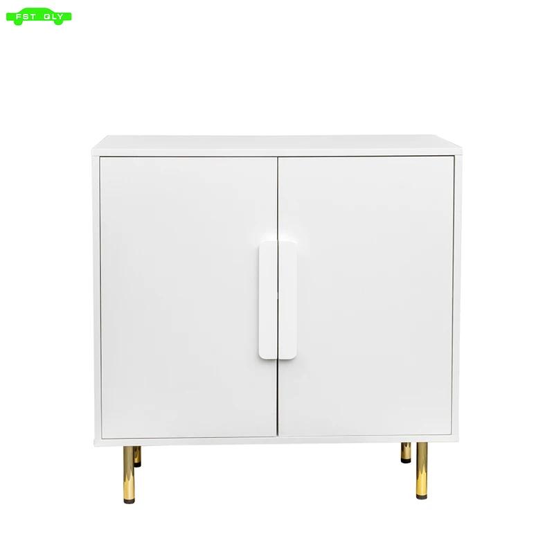 Armoire de rangement moderne avec poignée, buffet, armoires de rangement, 2 portes, salon, salle à m