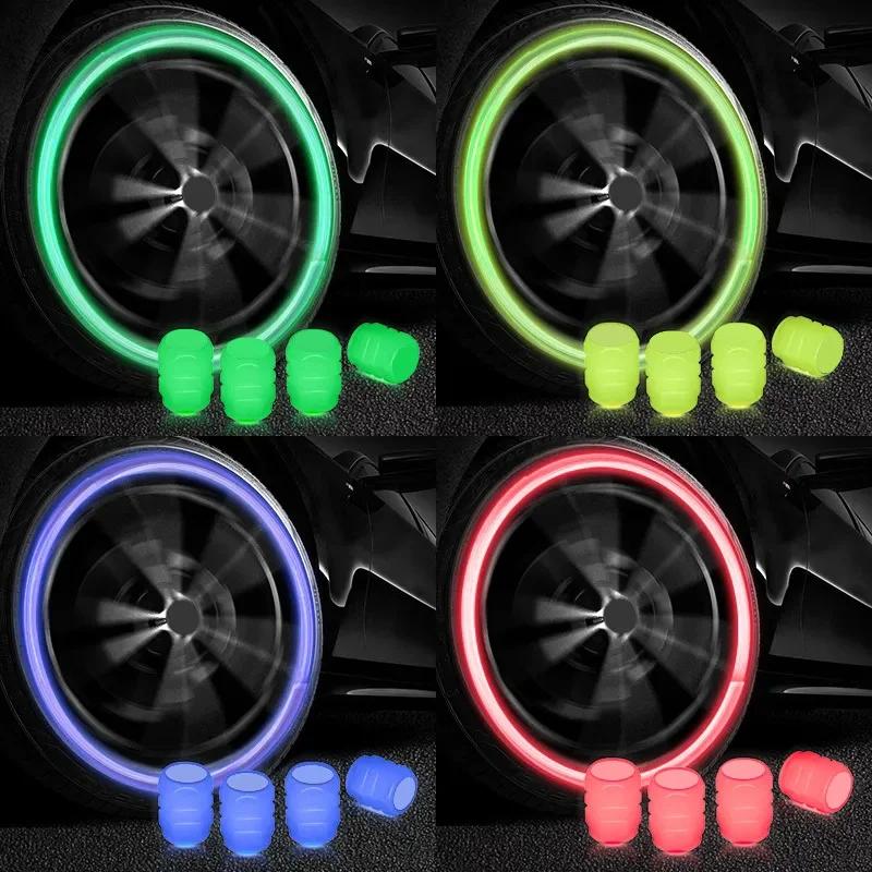 Bouchons de Valve de pneu de roue de moto, lumineux nocturne, décors pour Yamaha R7 Quad, accessoire