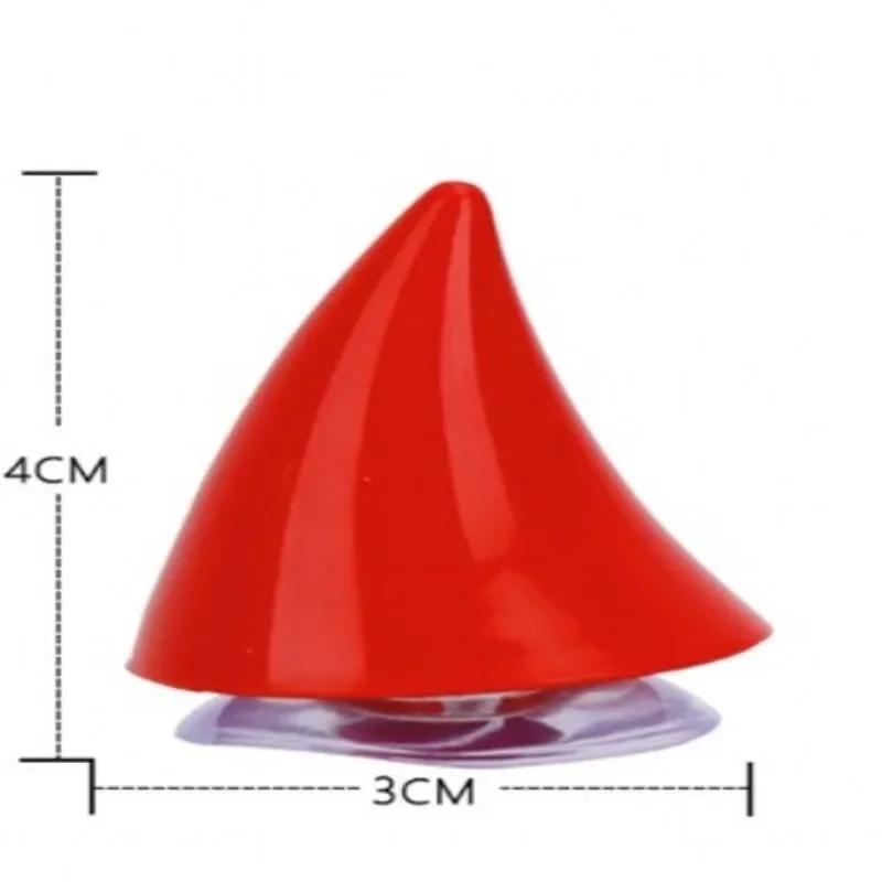 Autocollants de décoration pour casque de moto, cornes courtes du diable, style de casque de vélo, b