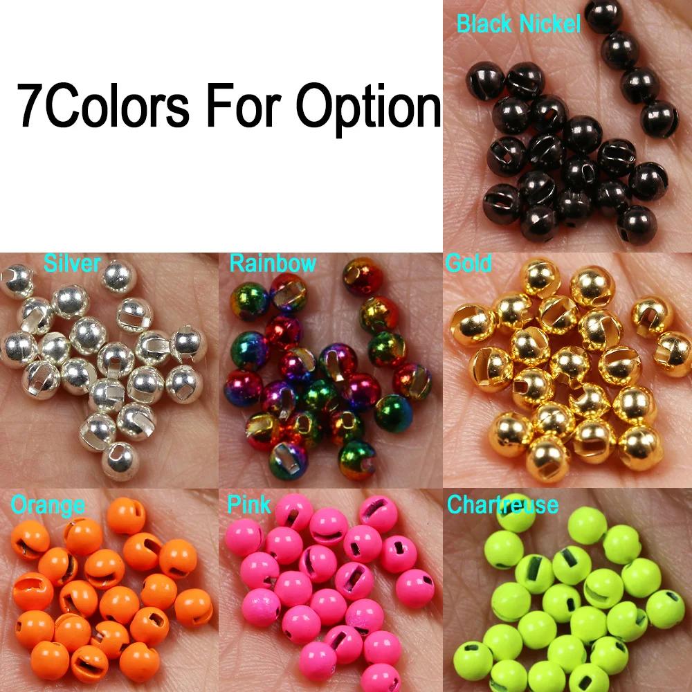 Perles de Tungstène à Fente 100mm pour Montage de Mouches - Jig Nymphe Scud Matériel Pêche