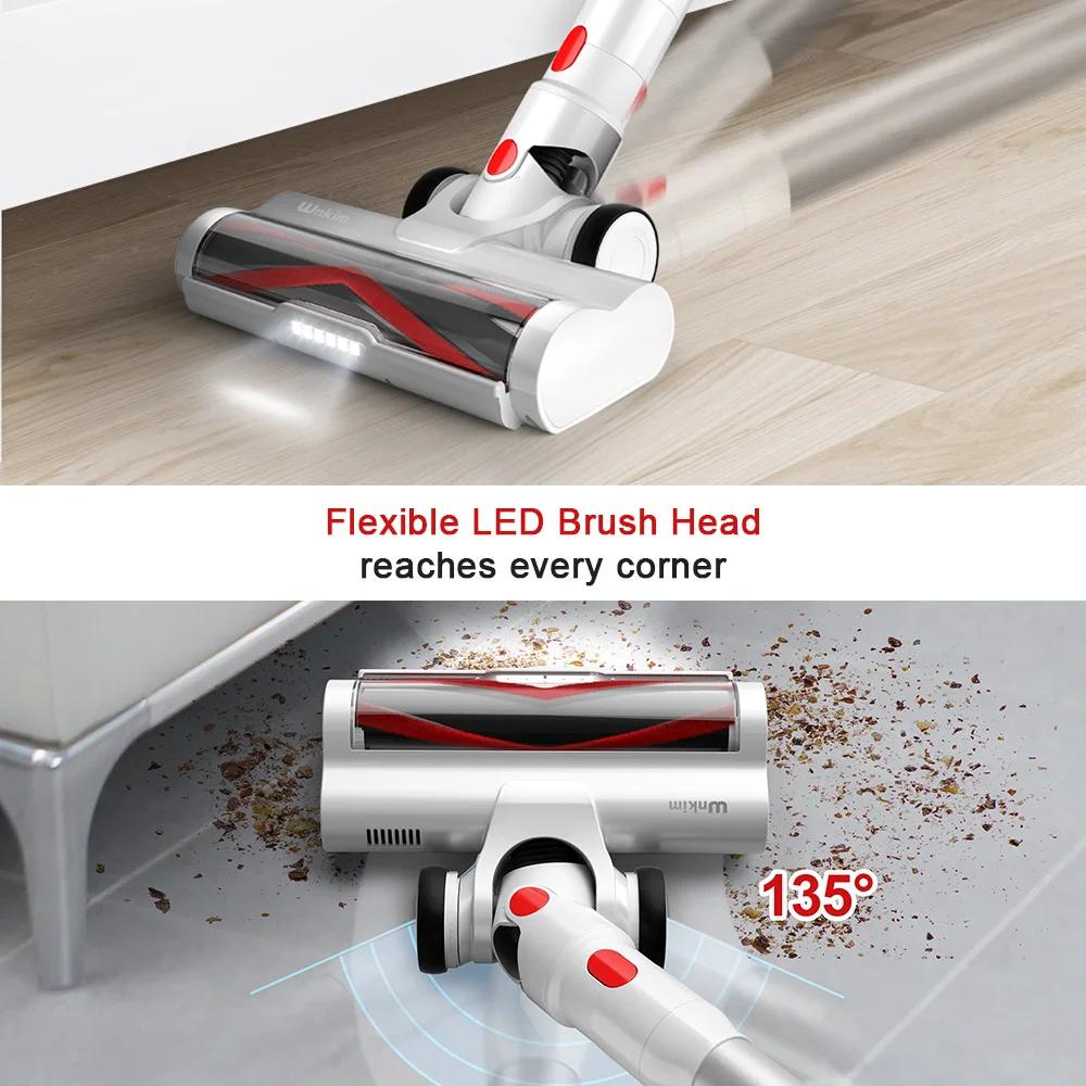 Wnkim-Aspirateur sans fil M10 avec écran LED intelligent, aspirateur 8 en 1 pour déterminer les poil