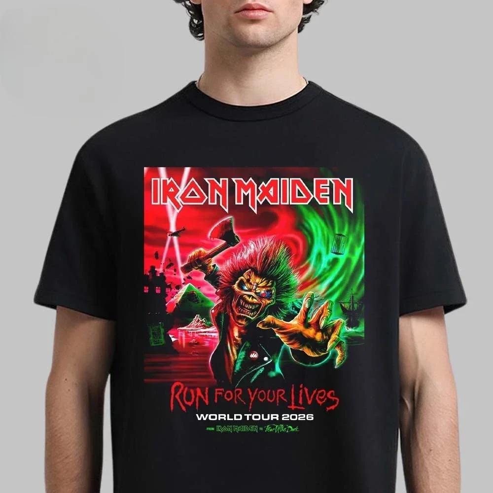 T-shirt graphique inspiré de la tournée mondiale du groupe de rock 2025 – T-shirt à manches courtes