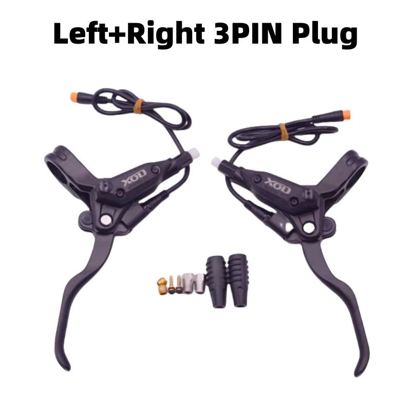 Poignée frein vélo électrique XOD 3 broches compatible BAFANG - levier frein VAE accessoire cyclisme