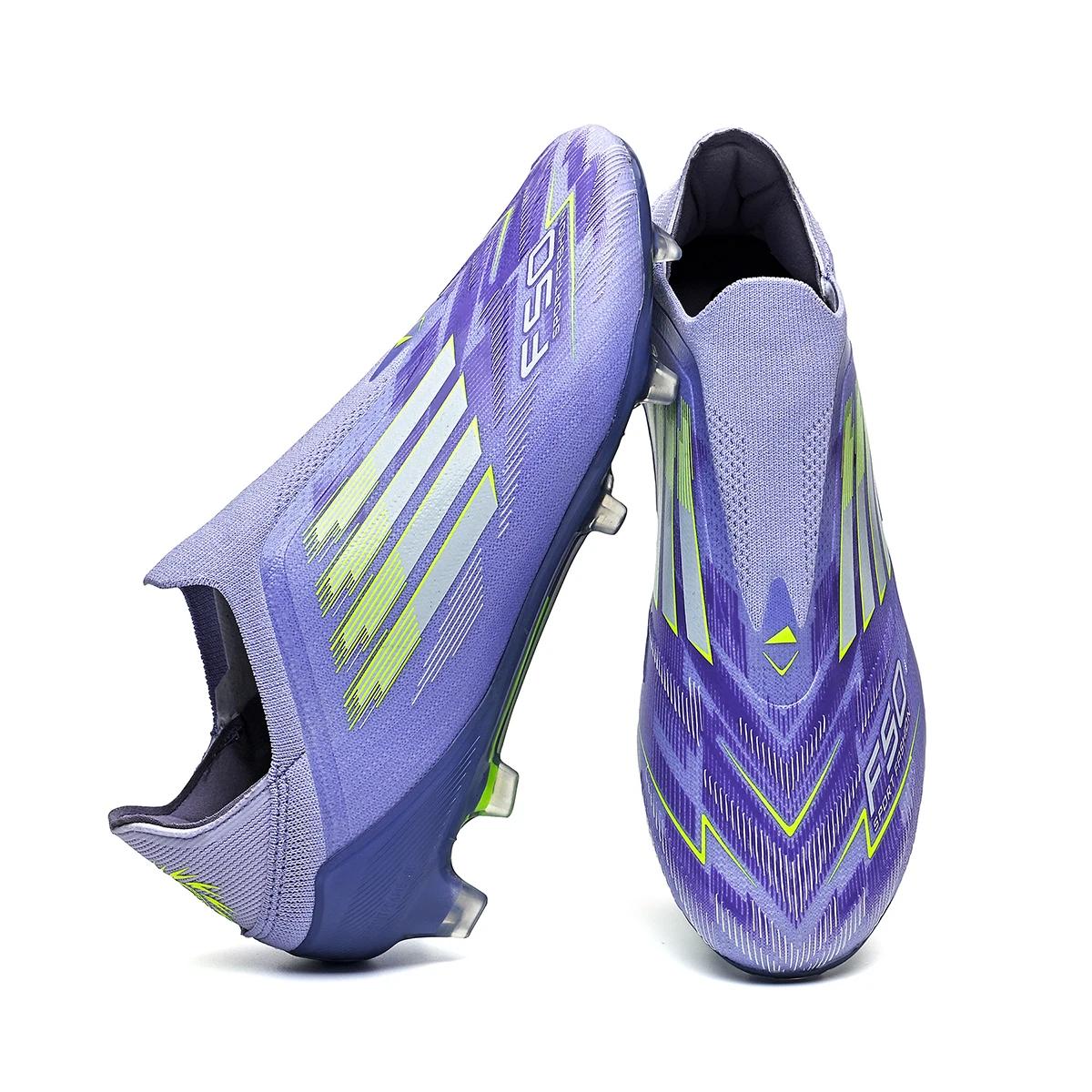 Chaussures de football pour hommes, équipement Durable, chaussures de sport de plein air à ongles lo