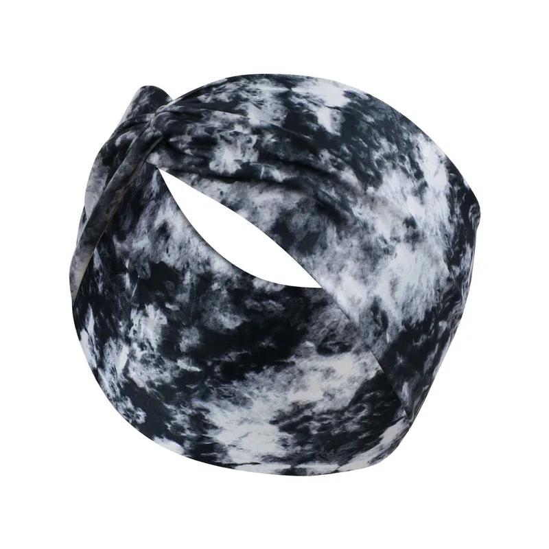 1PC femmes bandeau sport extensible pansement sueur bandeau élastique Yoga bandes de cheveux bandeau