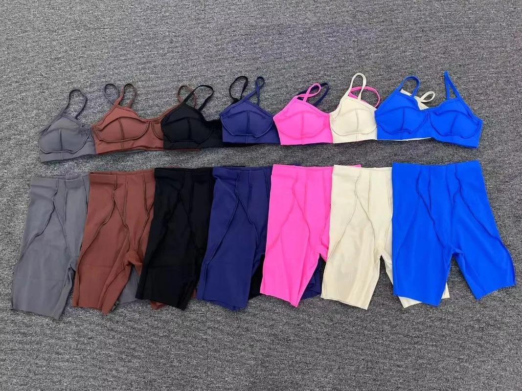 Combinaison de sport femme dos nu pour yoga et fitness - Tissu élastique effet fessier