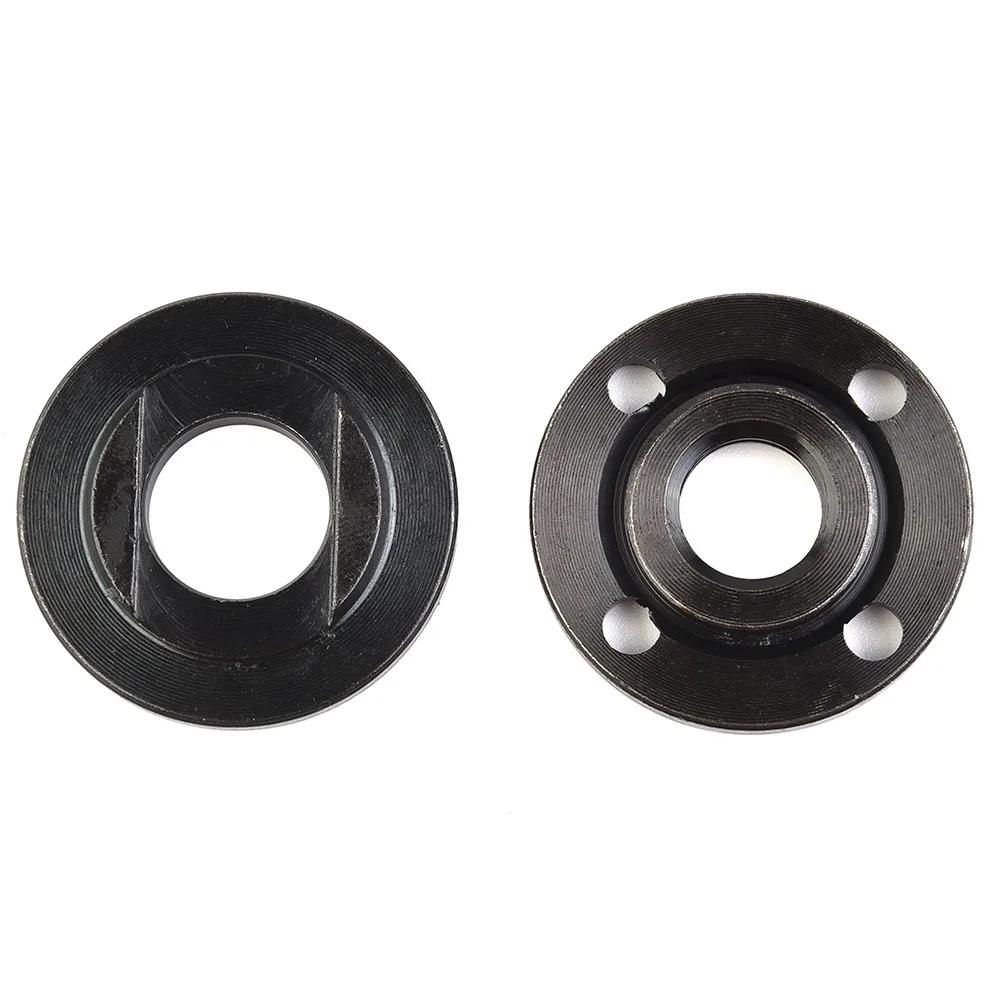 Jeu d'écrous de bride intérieure et extérieure pour meuleuse d'angle, filetage M14, 2 pièces, outils