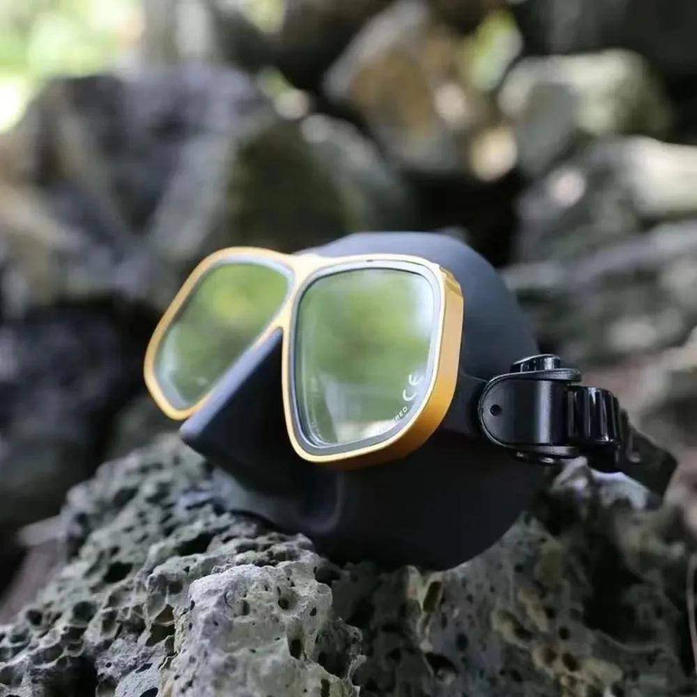Lunettes de plongée gratuites, masque similaire en alliage d'apollo, Gel de silice liquide, Kit de T