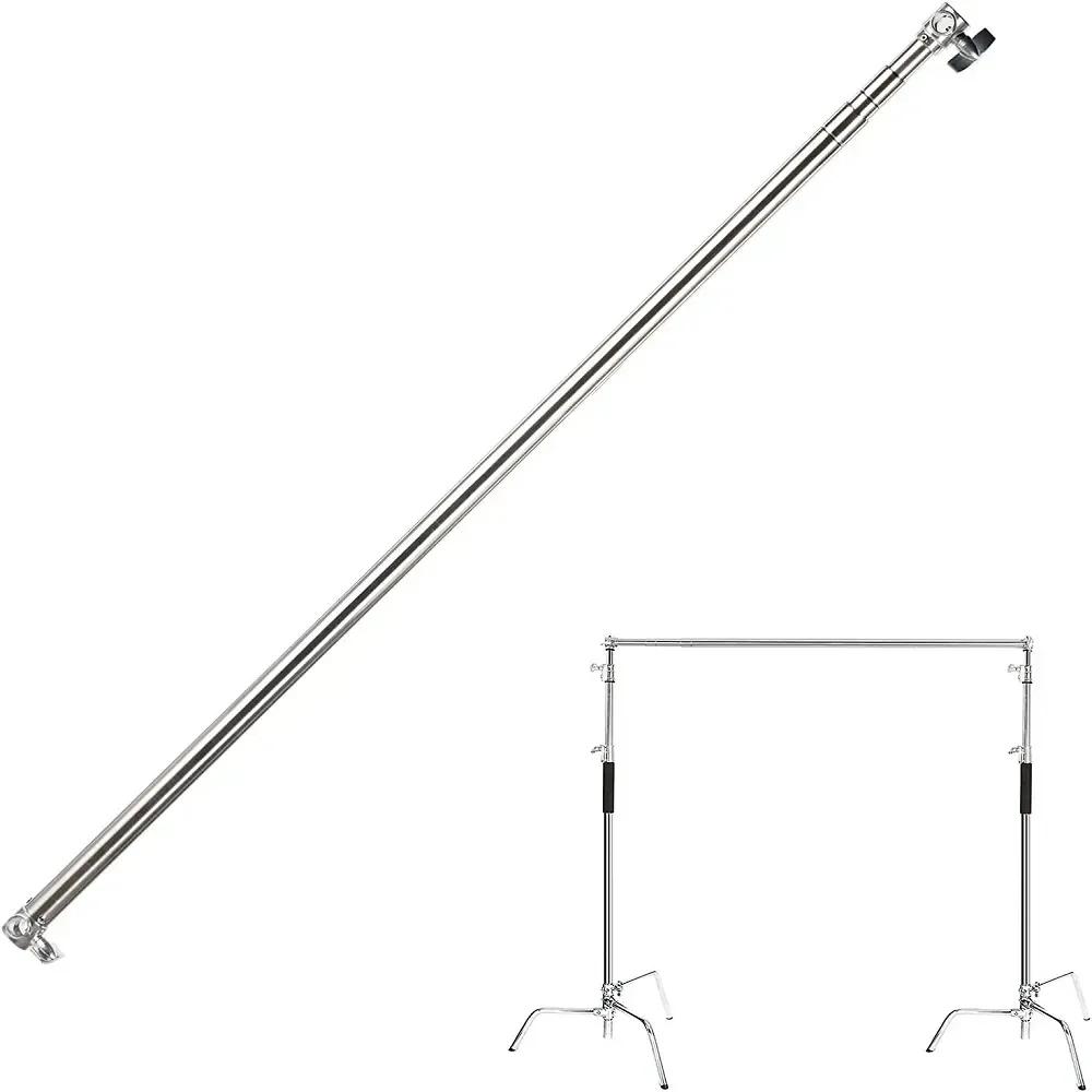 Barre transversale télescopique de 3M de longueur maximale, trépied réglable en C pour photographie,