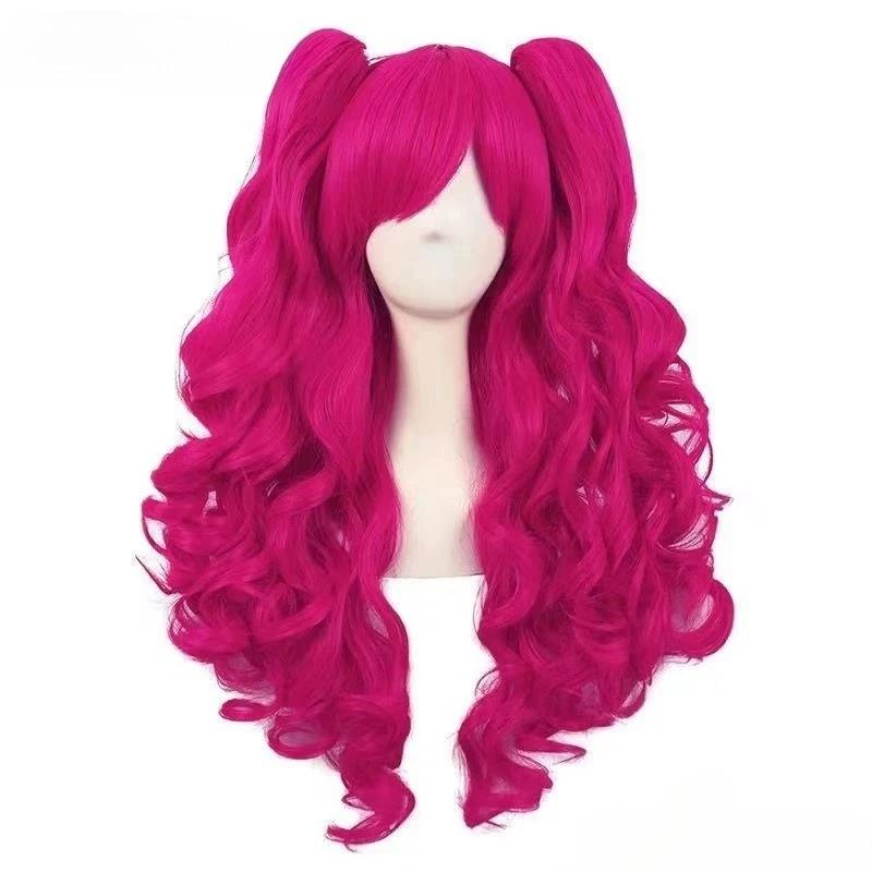 Anime Pinkie Pie Cos PP Pinkamena Diane Pie Cosplay Personnification mon Cos mignon belle perruque r