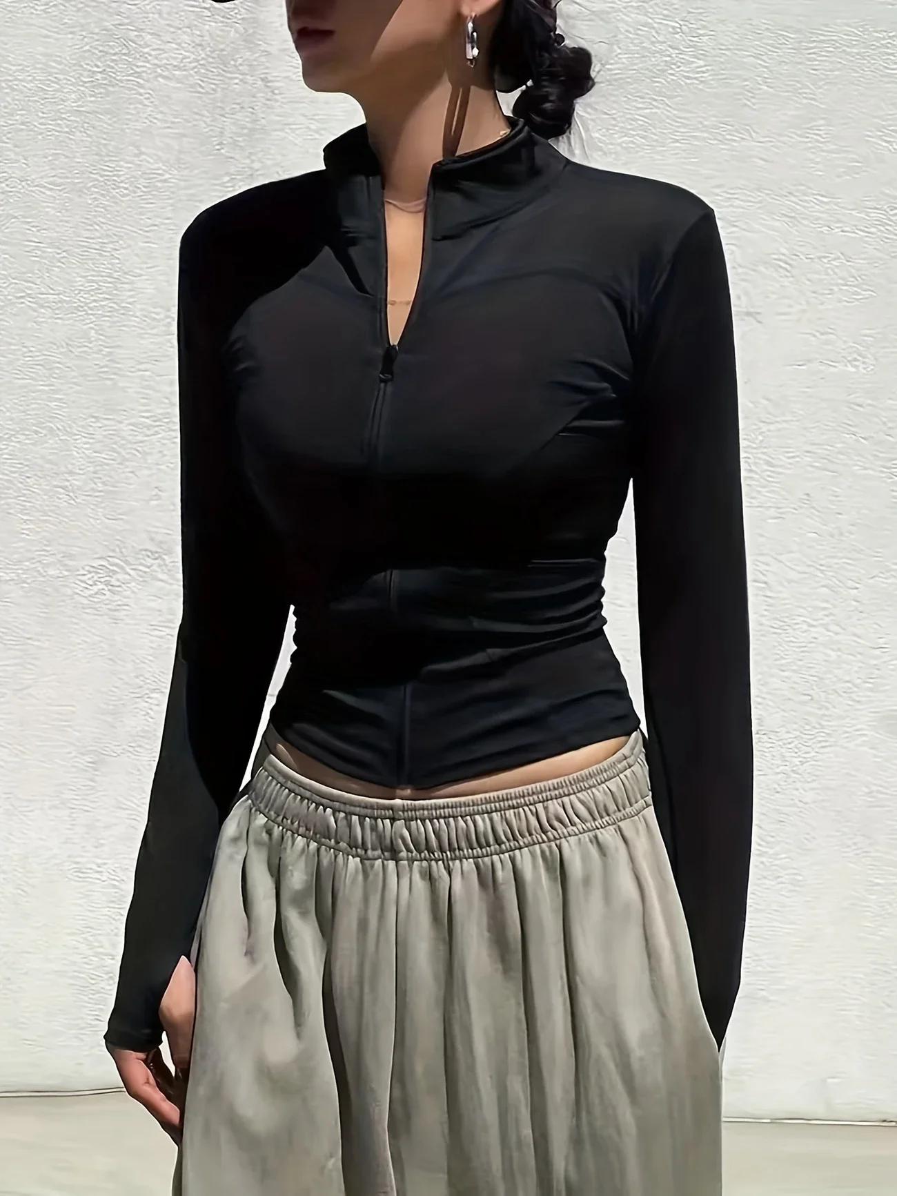 Veste de sport Pilates d'automne 2025 à séchage rapide pour femme – Idéal pour les entraînements de