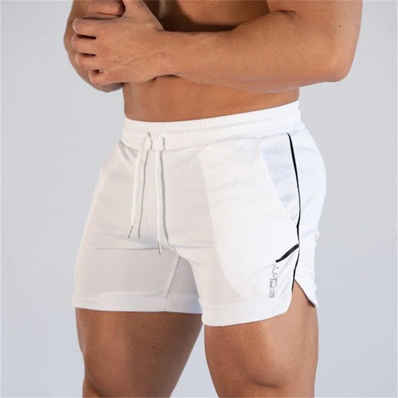2025 nouveaux Shorts de sport de Fitness homme été gymnases entraînement mâle respirant maille short