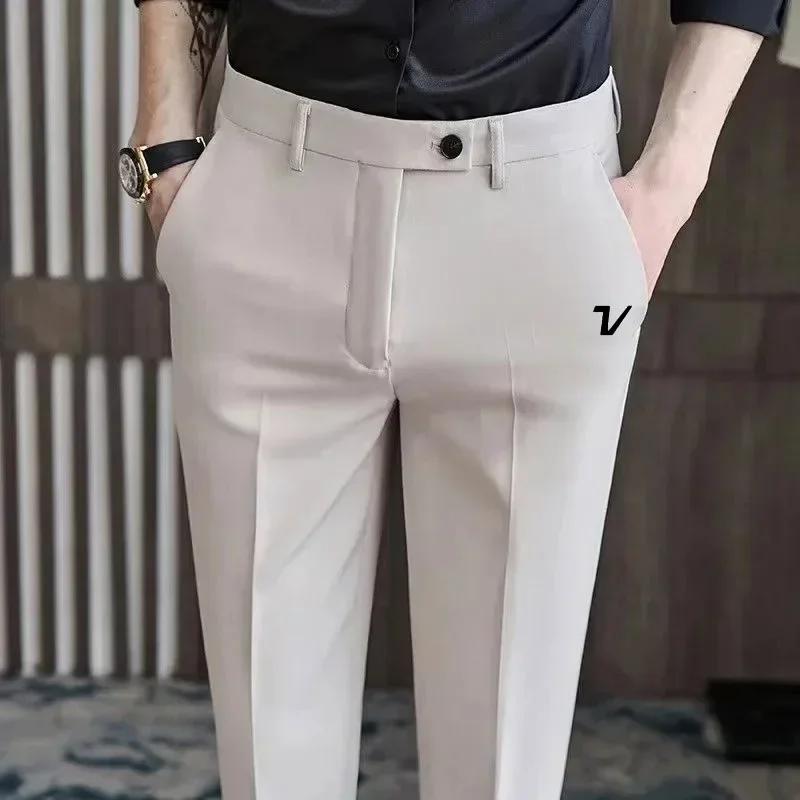 Hommes pantalons de Golf coupe ajustée drapé pantalon de Golf décontracté hommes Version coréenne co
