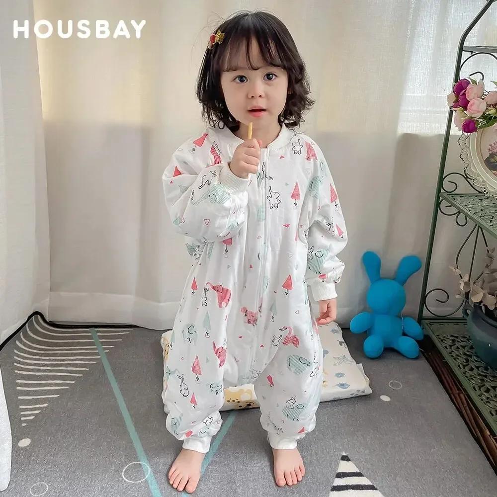 Sac de couchage pour bébé filles mignonnes hiver chaud sac de nuit pour bébé avec pieds 1-4 ans enfa