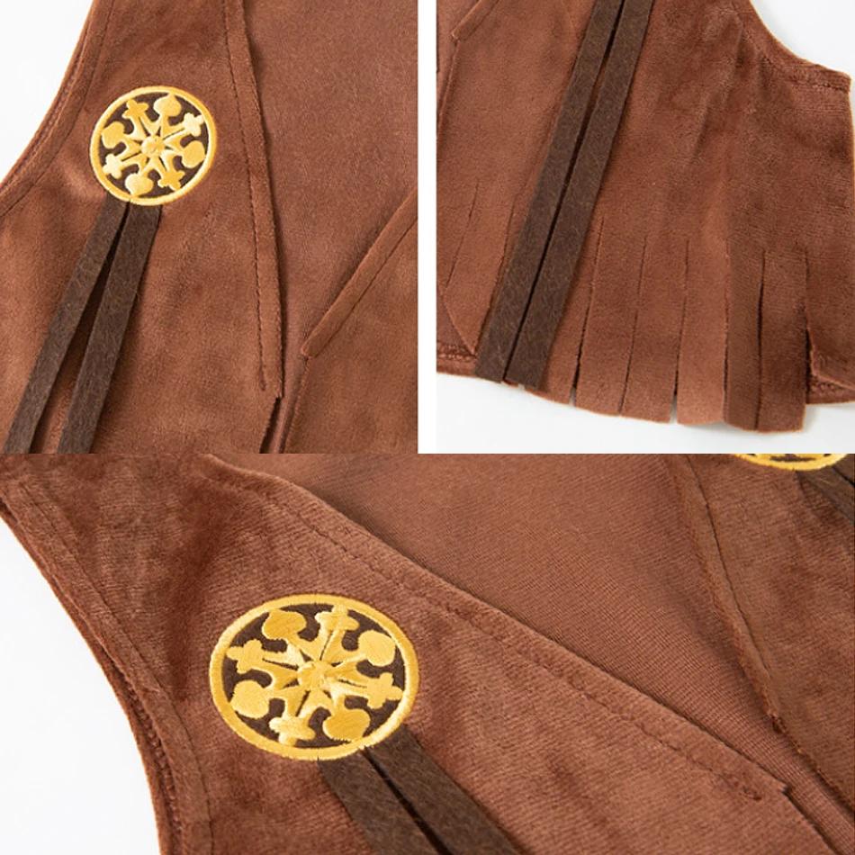 Ensemble de vêtements de cowgirl pour enfants, veste, jupe, chapeau, tenue de spectacle pour filles,