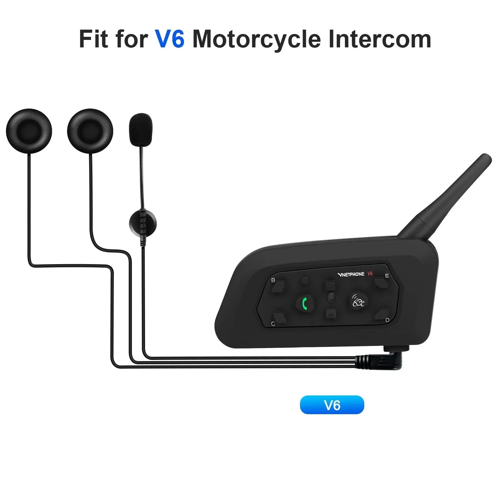 EJEAS 3.5mm Jack HiFi CVC Réduction Du Bruit Microphone Casque pour V6 Série Q2 Q7 V4 Plus Moto Blue