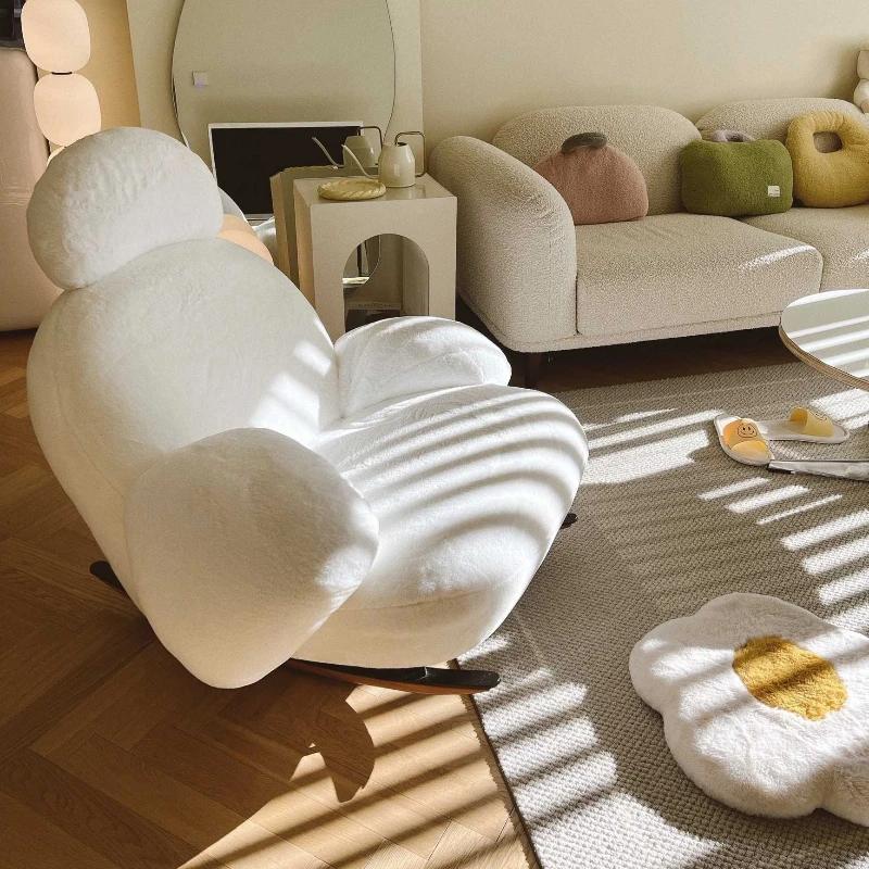 Fret aérien mondial salon balcon loisirs paresseux canapé lumière luxe chambre inclinable nordique c