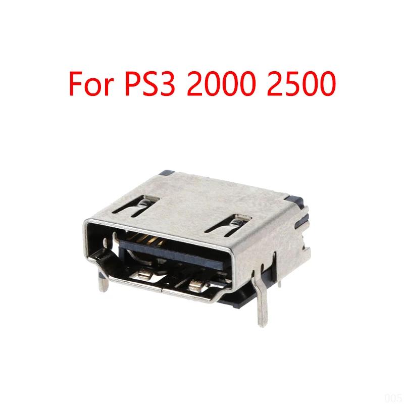 Connecteur de Port HDMI pour Sony PS3 2000 2500, Wild Compatible avec la Prise Jack pour Playstation