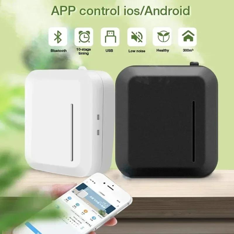 Diffuseur d'arômes intelligent, contrôle par téléphone mobile Bluetooth, 300 m³, machine à parfum au