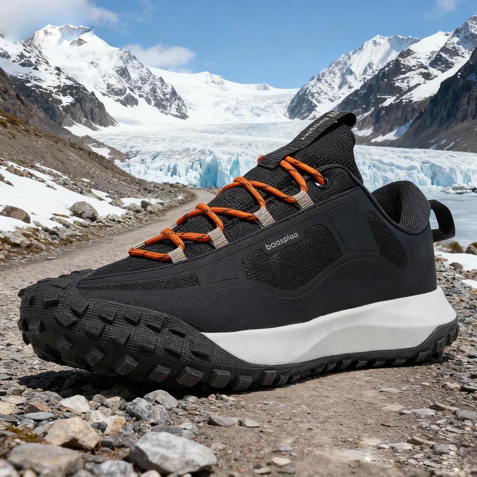 Chaussures de randonnée Baasploa homme - Haute qualité imperméables antidérapantes confortables pour trekking et escalade