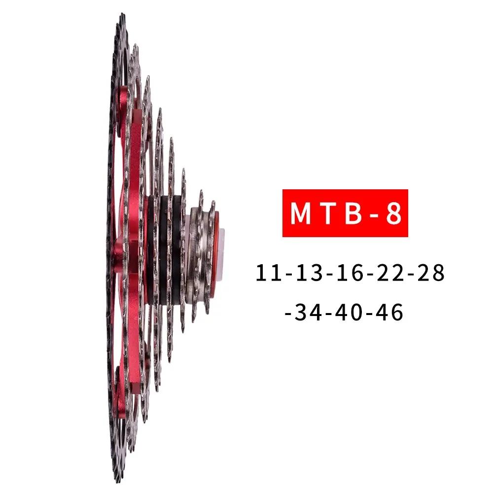 ZTTO MTB cassette 10s 11-8 s, 9s 42 vélo 11-50T 11-46T T le pignon à 8 9 10 10v volant K7 portant av