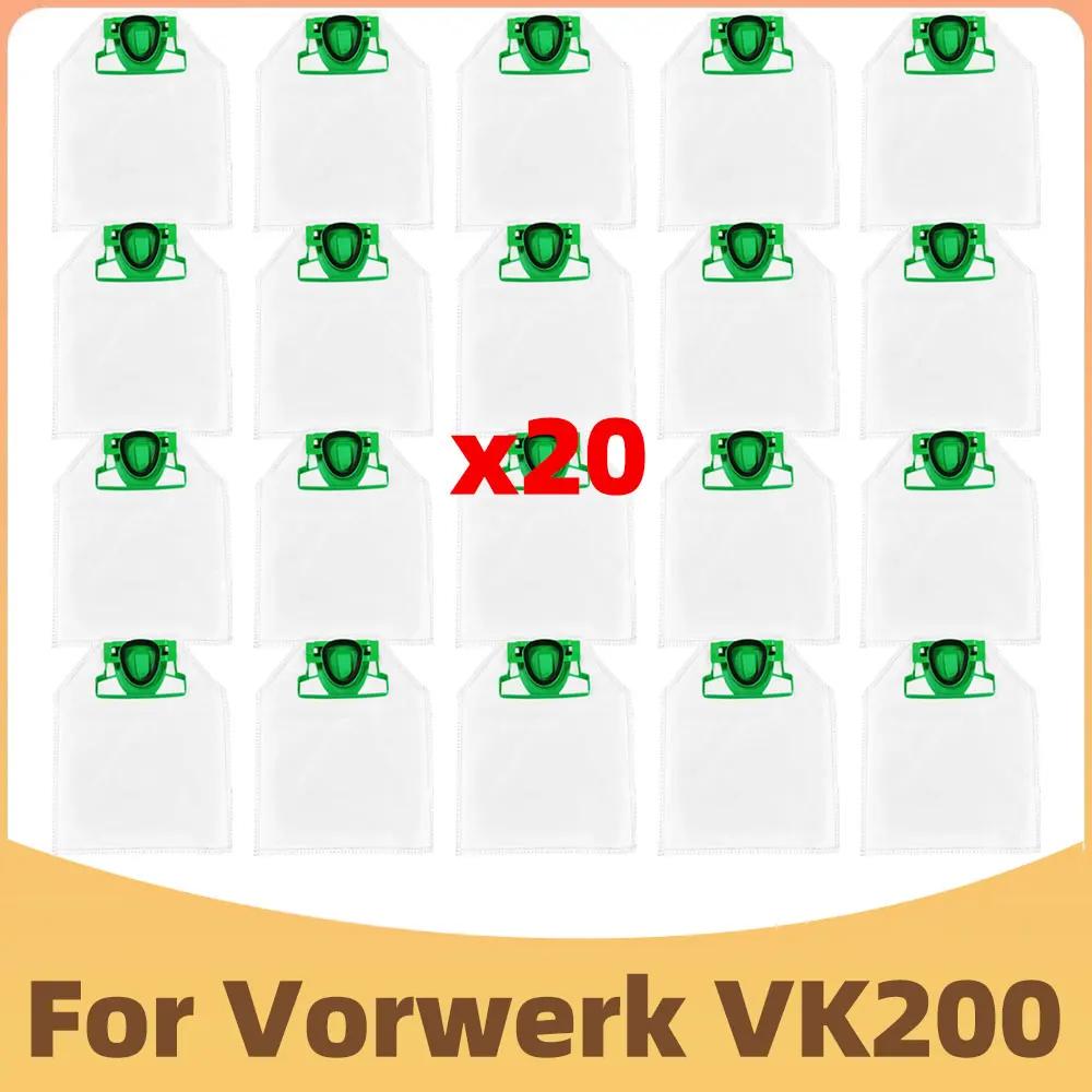 Compatible avec Vorwerk Kobold VK200 Aspirateur Robot Pièces de Rechange Accessoires Sac à Poussière