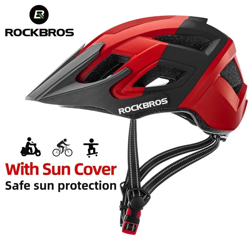 Casque vélo ROCKBROS respirant antichoc VTT route sécurité e-bike cyclisme Aero équipement hommes femmes