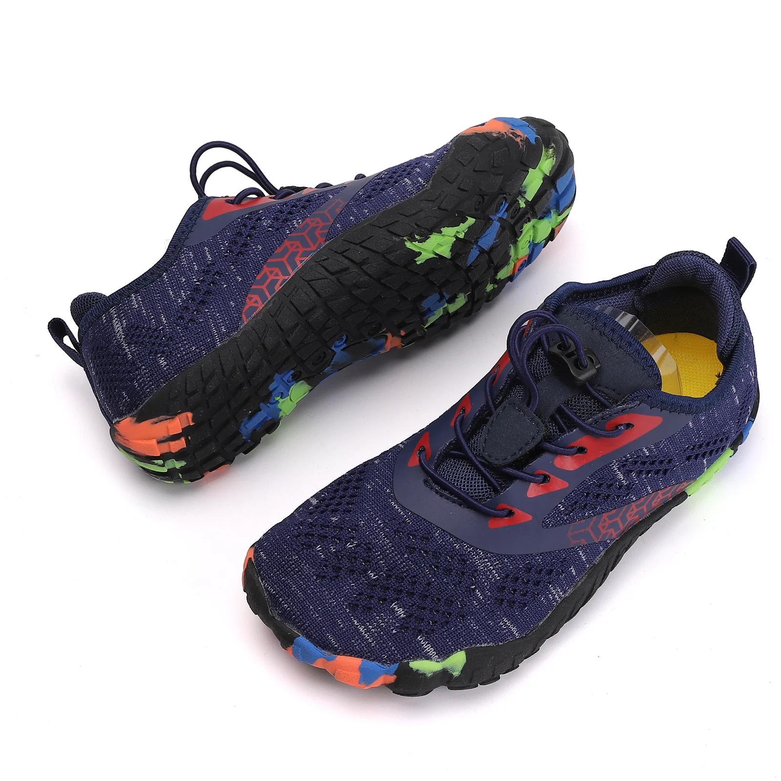 Chaussures d'eau pour enfants, pieds nus, confortables, chaussures de course, respirantes, antidérap