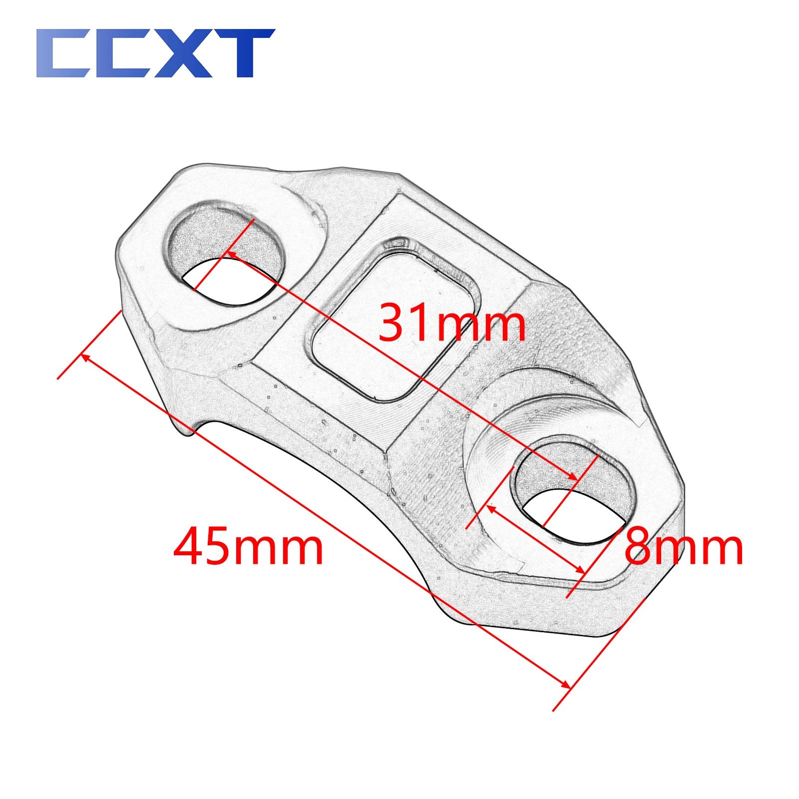 Couvercle de serrage CNC pour maître-cylindre de frein et d'embrayage de moto, barre de guidon pour