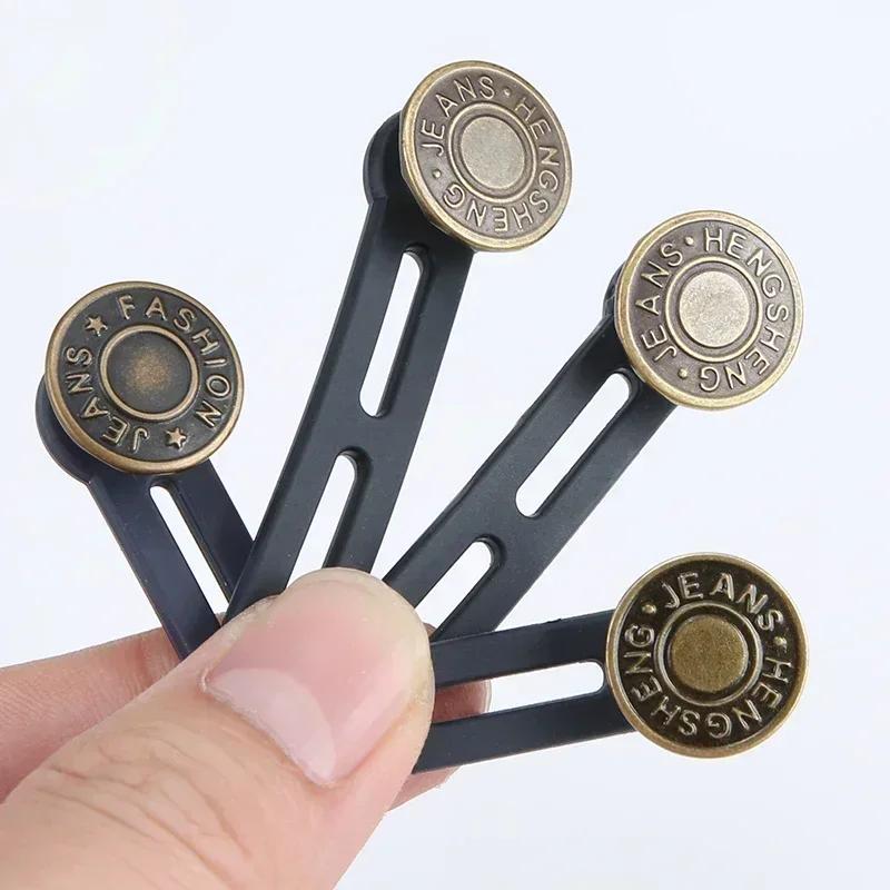 Extensions de boutons pour jeans et pantalons, 6 pièces, extension d'attente universelle pour femmes
