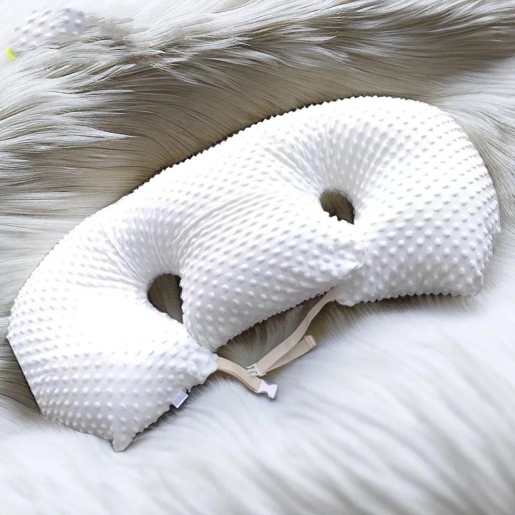 Oreiller d'allaitement double oreiller d'allaitement pour bébé lit d'allaitement pour nouveau-né ore
