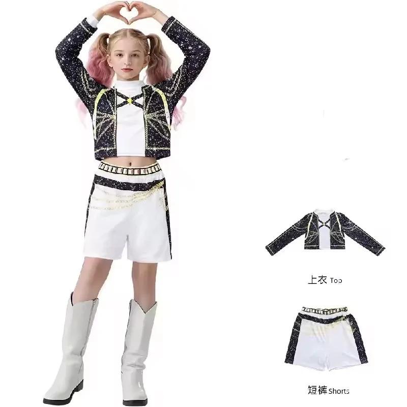 Ensembles de Cosplay de dessin animé pour filles, Costume de jeu de rôle de film à la mode pour fill