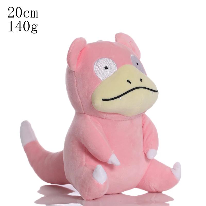 Jouet en peluche Pokemon mignon Pikachu Rowlet Charizard Larvitar écureuil Slowpoke Dratini Spinda,