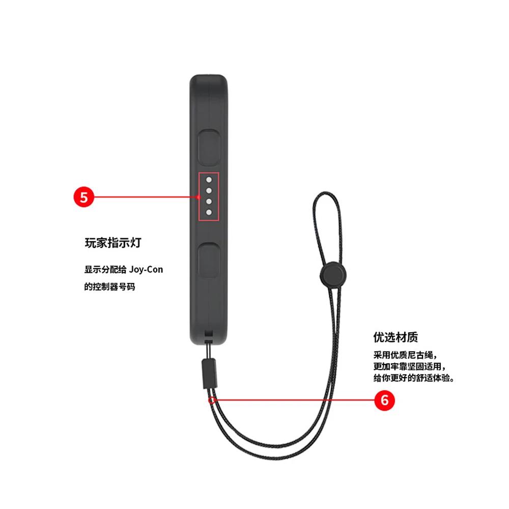 Pour Nintend pour Switch et contrôleur de manette de jeu OLED manette de jeu corde à main Joy-con dr
