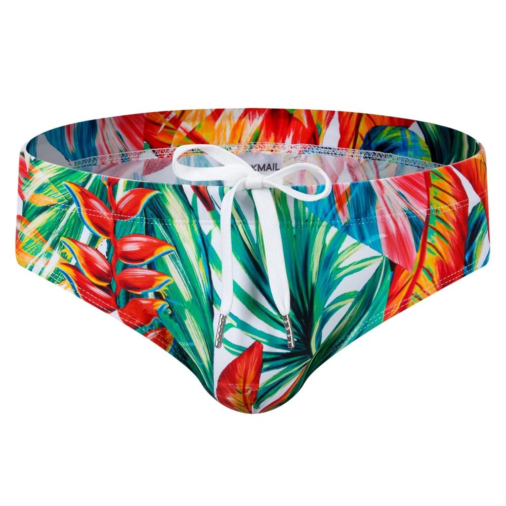 Jockmail marque maillots de bain pour hommes avec push-up multicolore troncs Boxer Sexy hommes respi