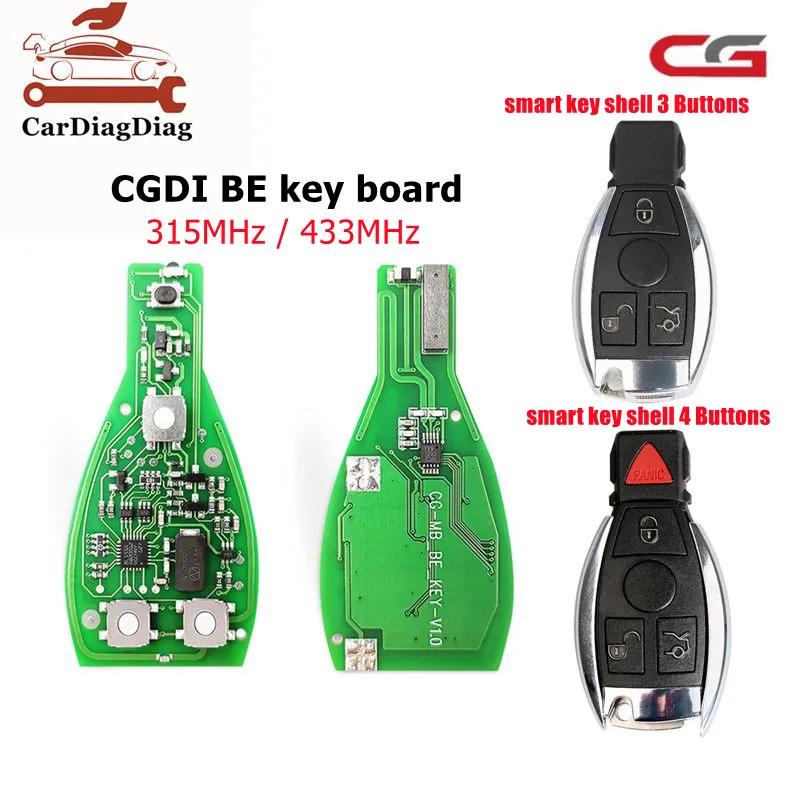 CGDI – programmateur MB pour Mercedes Benz, 315MHZ/433MHZ, fonctionne avec CGDI MB pour Benz FBS3, l