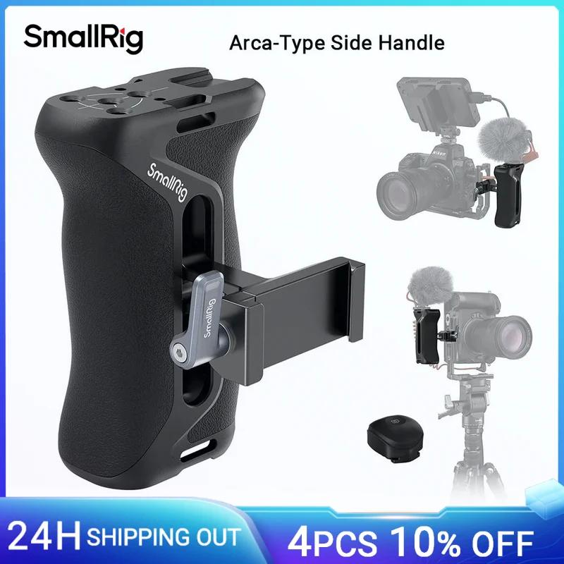 SmallRig-Poignée latérale de type Arca, 36mm, haut et bas, réglable pour cages de caméra avec plaque