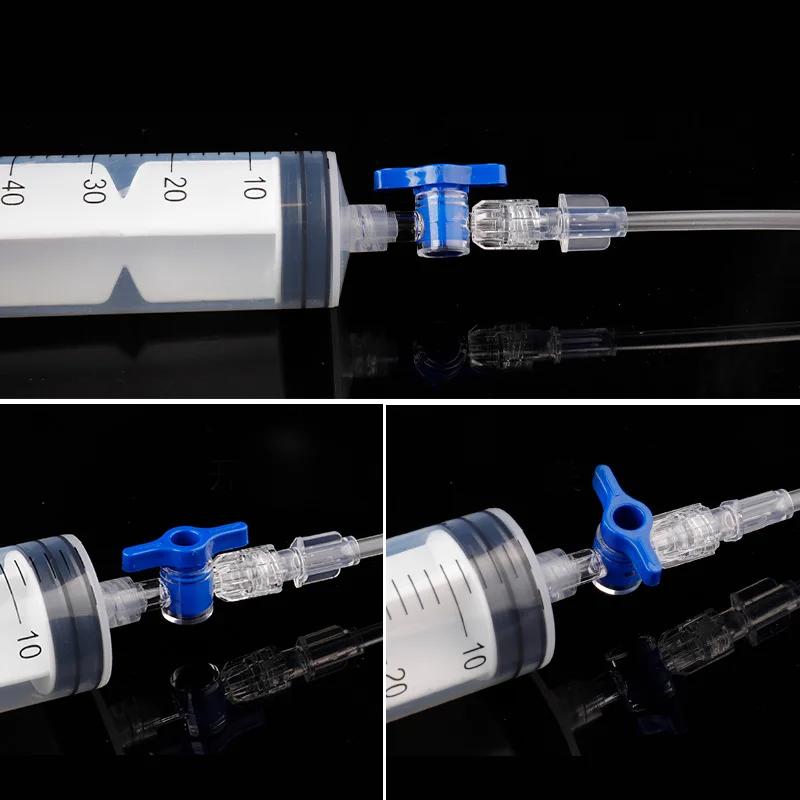 Seringue d'étanchéité pour pneus de vélo de montagne, 60ml, outil d'injection de liquide pour pneus