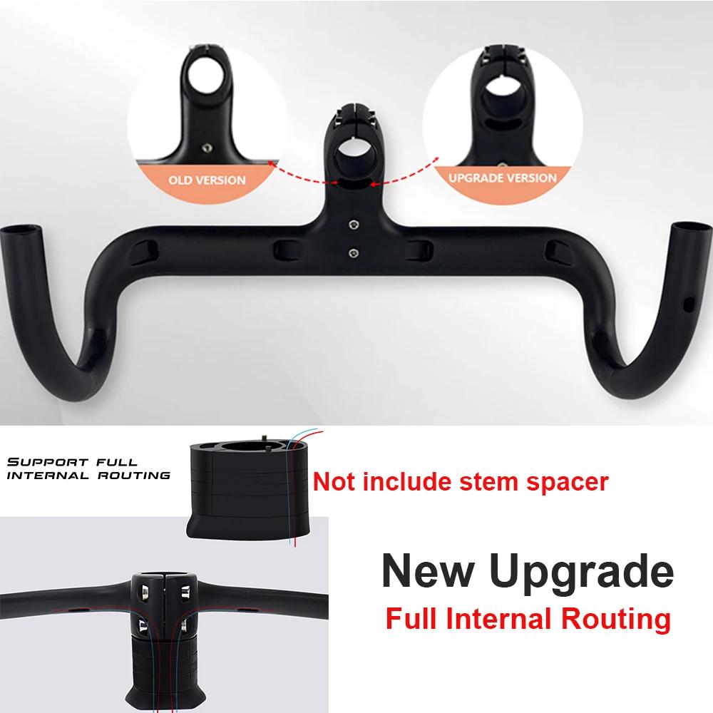RXL SL guidon en carbone intégré OD2 28.6/31.8mm barre de poignée de vélo de route routage interne g