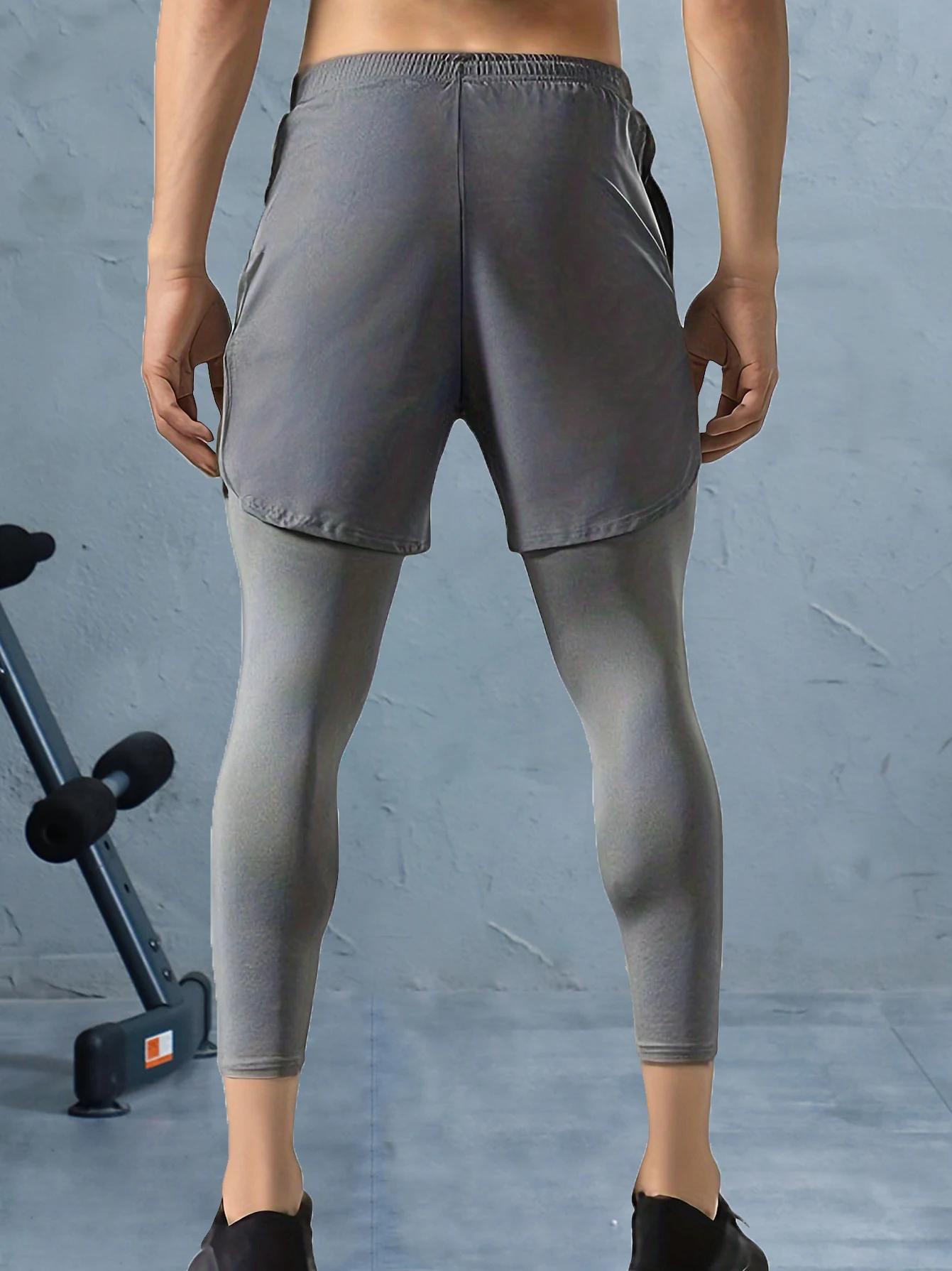 Pantalon de Sport 2 en 1 Homme - Confort et Polyvalence pour Toutes Vos Activités