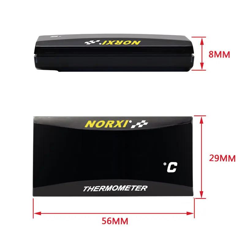 Thermomètre de moto, température de l'eau, mini-mètre pour XPrévention 250 300 NMAX CB 400 CB500X, c