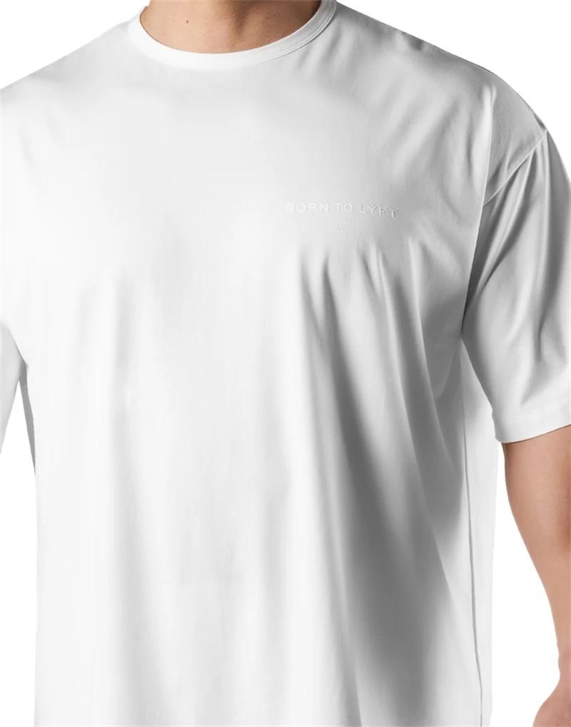CircFT Noir Lettre Imprimer M-3XL BIG T-Coalition Hommes 100% Coton At Respzed-Chemises Hommes High