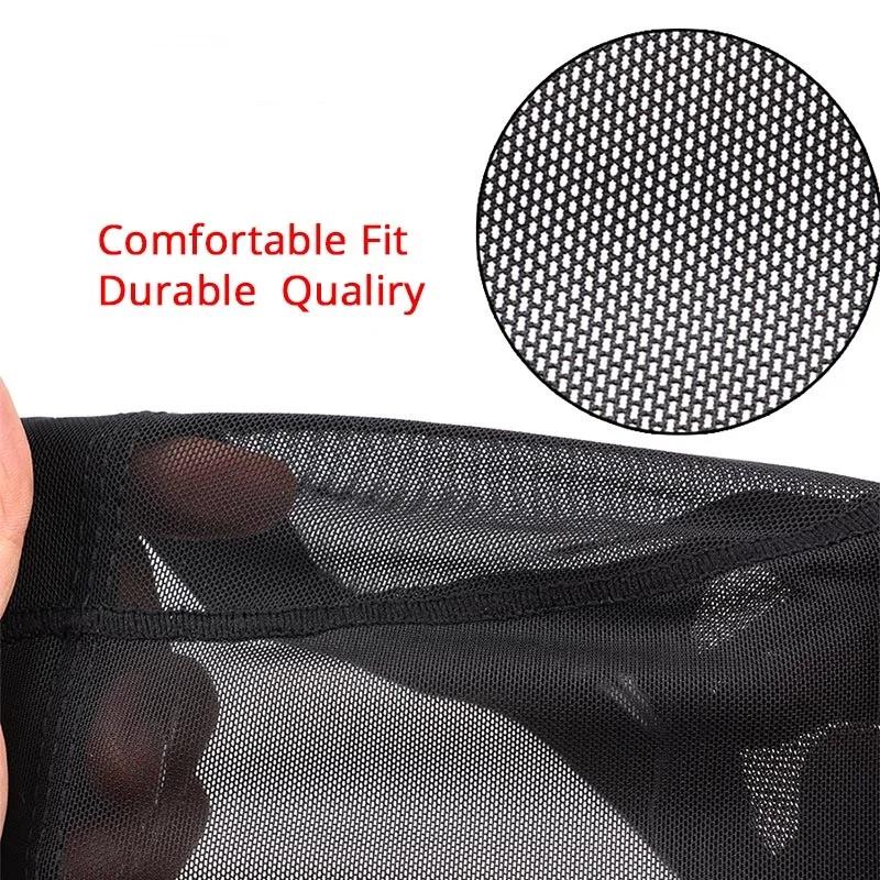Bonnet de perruque élastique sans colle S/M/L, avec partie en U, pour la fabrication de perruque, co
