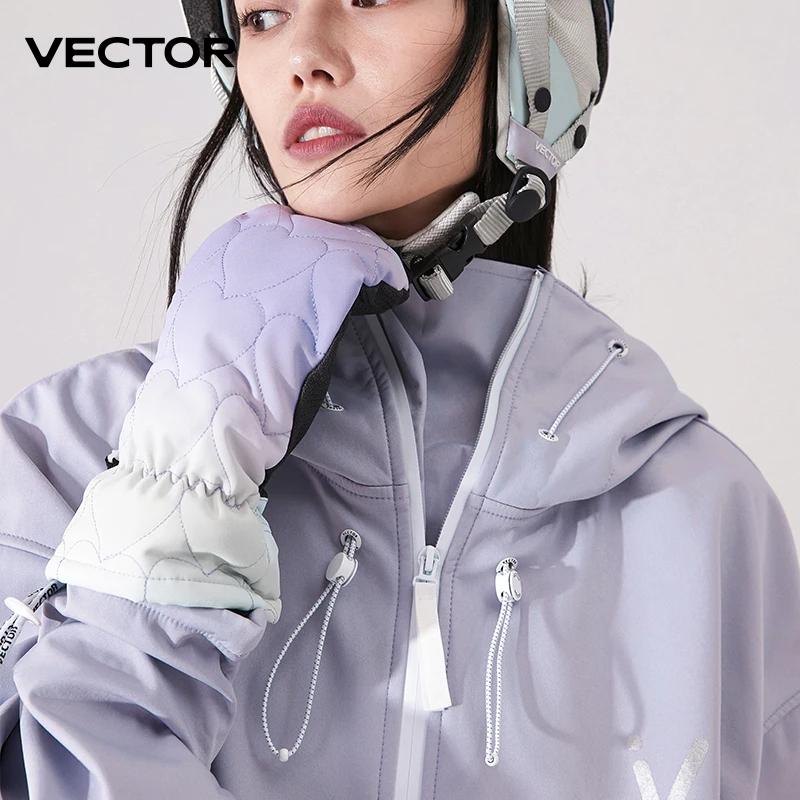 Gants de Ski VECTOR Winter pour hommes et femmes, antidérapants et coupe-vent, pour Snowboard, écran