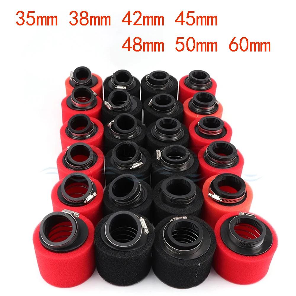 35mm 38mm 42mm 45mm 48mm 50mm 60MM coude cou mousse filtre à Air éponge nettoyant Scooter Dirt Bike