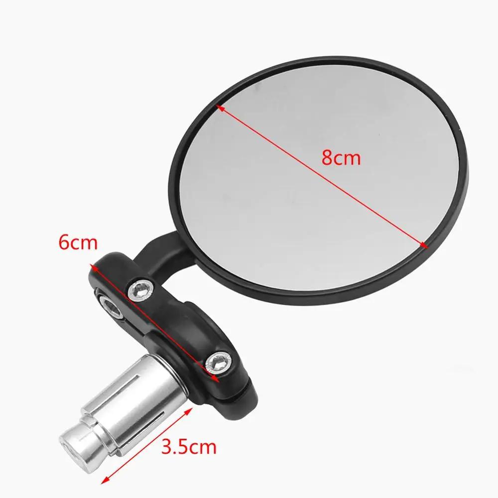 Barres de poignée convexes pour miroir de moto, 2 pièces, extrémité ronde, pour KTM Duke 390 790 EXC