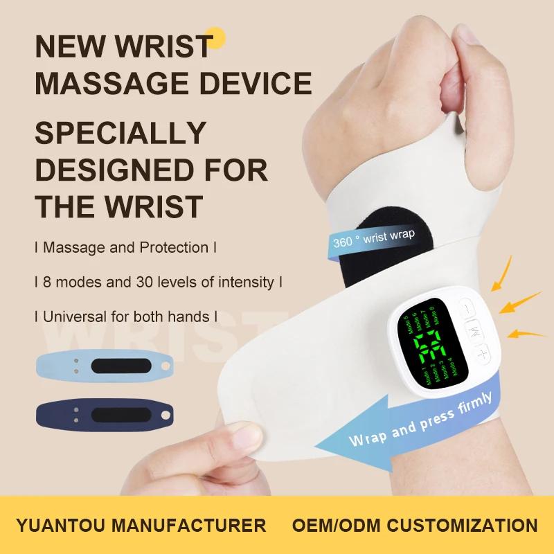 Masseur de poignet électrique sans fil, Rechargeable par USB, soulage la ténosynovite, soulagement d